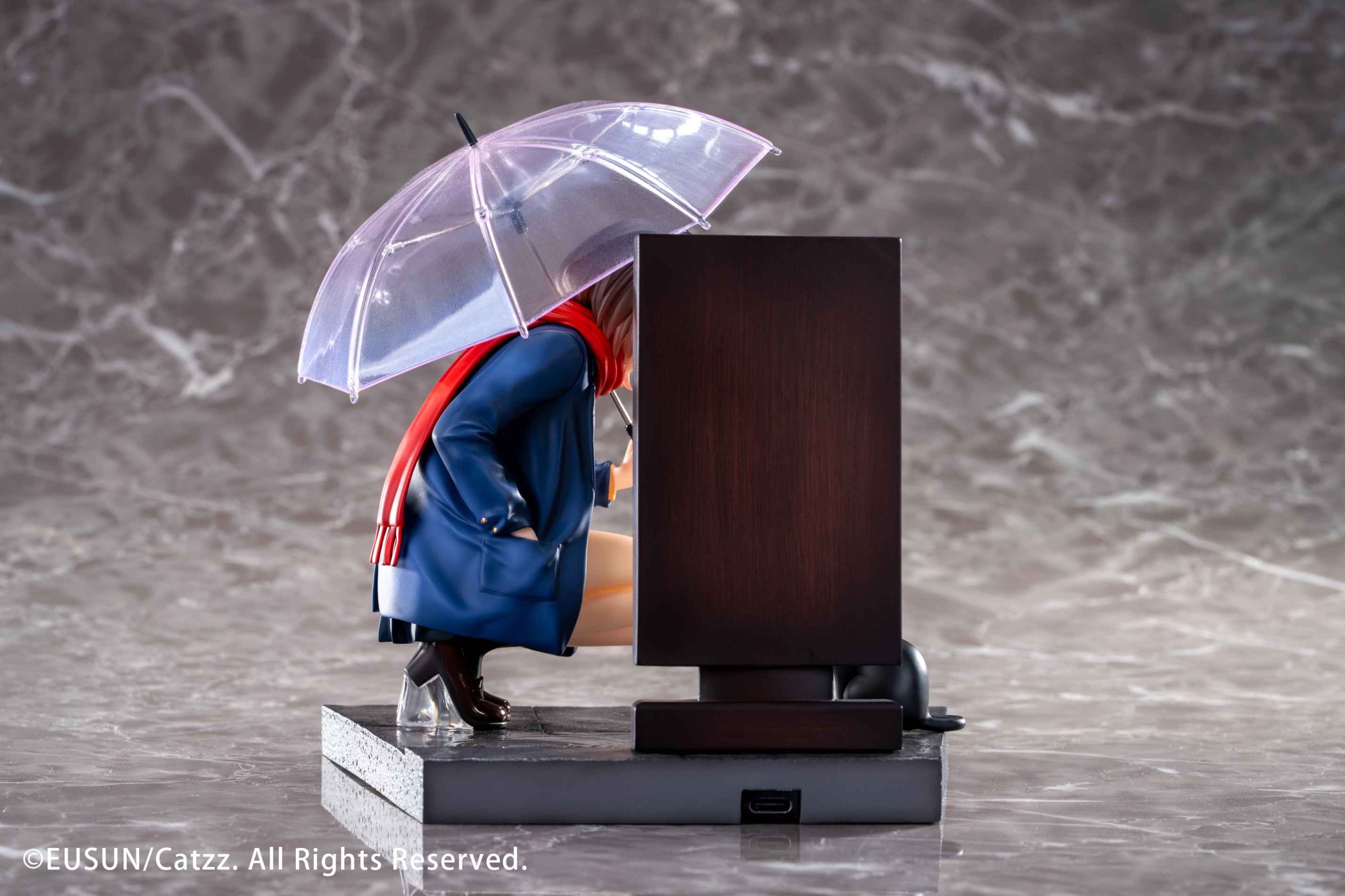 Scaled Figure 1/7 Rainy Days Girl - Illustration by Catzz By Eusun