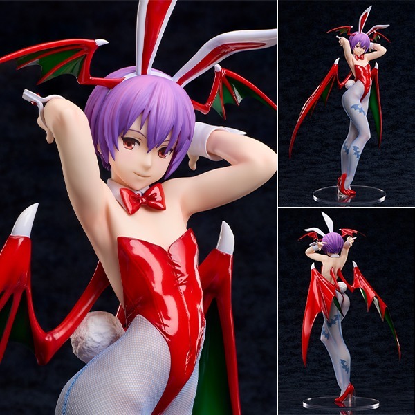 Scaled Figure 1/4 B-Style Lilith Aensland - Bunny Ver. DARKSTALKERS By FREEing