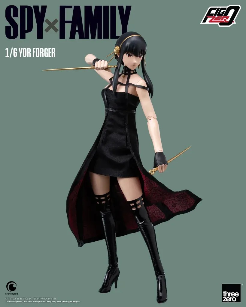 [READY STOCK ITEM] Action Figure Scaled 1/6 Yor Forger - SPY×FAMILY By Threezero X FigZero