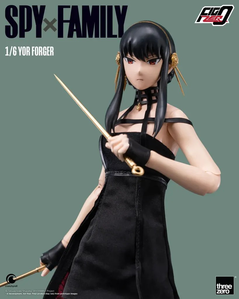 [READY STOCK ITEM] Action Figure Scaled 1/6 Yor Forger - SPY×FAMILY By Threezero X FigZero