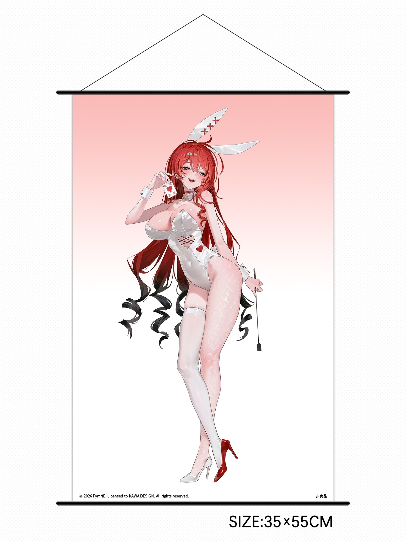 Scaled Figure 1/4 Bunny Girl Velvet Illustration by FymriE By Kawa Design