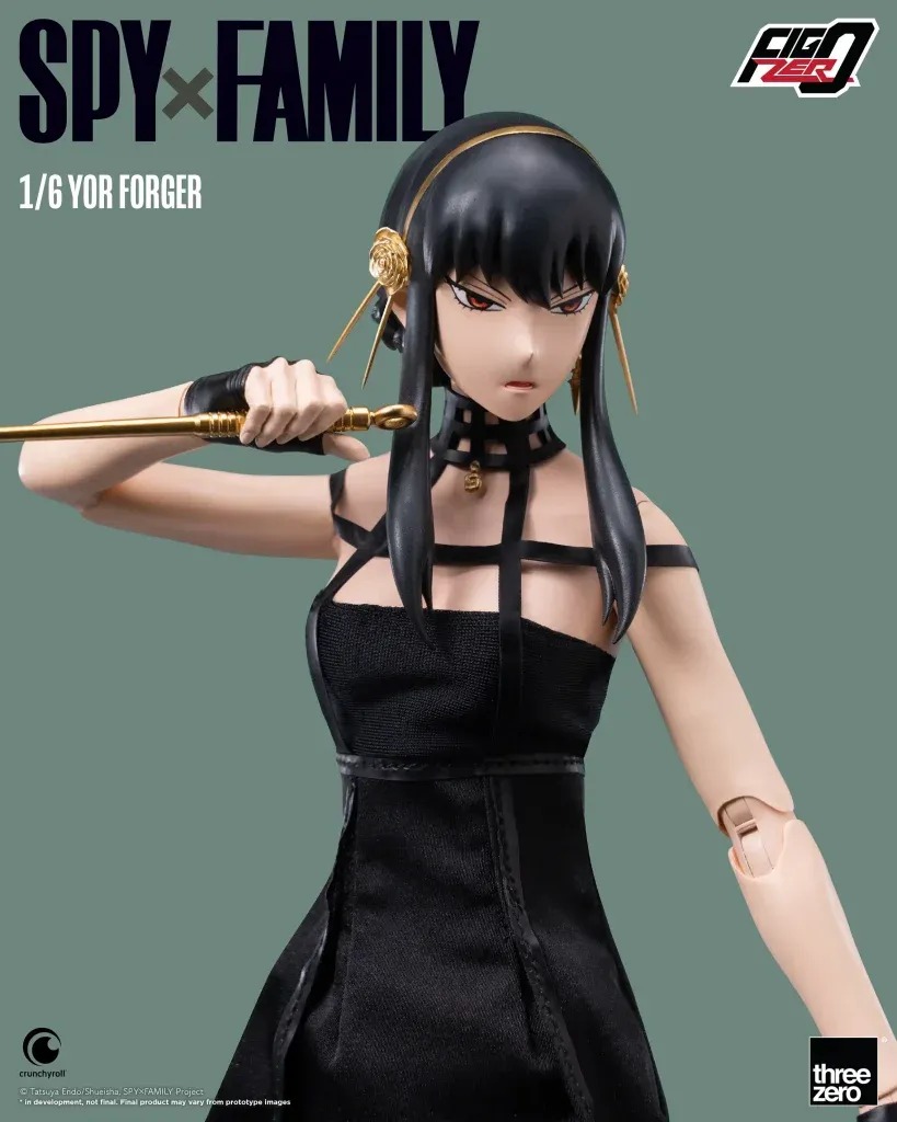 [READY STOCK ITEM] Action Figure Scaled 1/6 Yor Forger - SPY×FAMILY By Threezero X FigZero