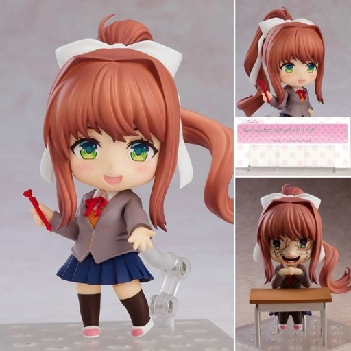Image of Nendoroid Monika - Doki Doki Literature Club (Re-Release) By Good Smile Company