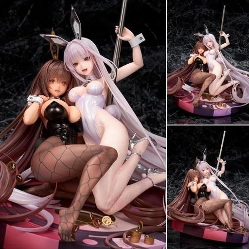 Image of Scaled Figure 1/7 Noir and Blanc - Bunny X 777 Ver. Goddess of Victory: NIKKE By ALTER