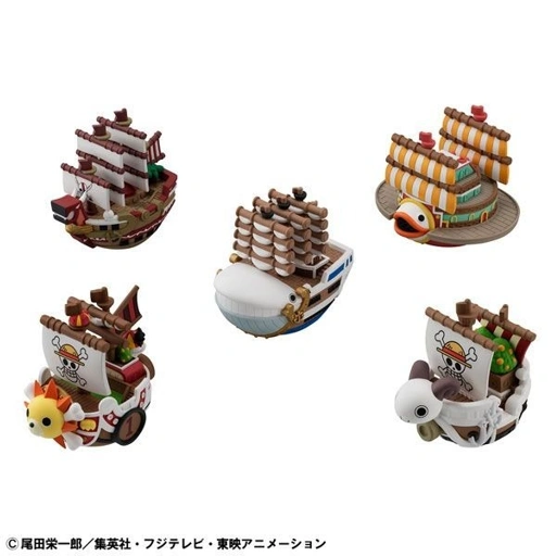 Image of [Set of 6] Yuracolle Series One Piece Grand Line Collection (Re-Release) By MegaHouse