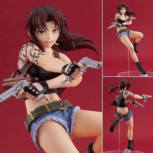 Image of Pop Up Parade Figure L Size Revy - Black Lagoon (21cm) By Good Smile Company