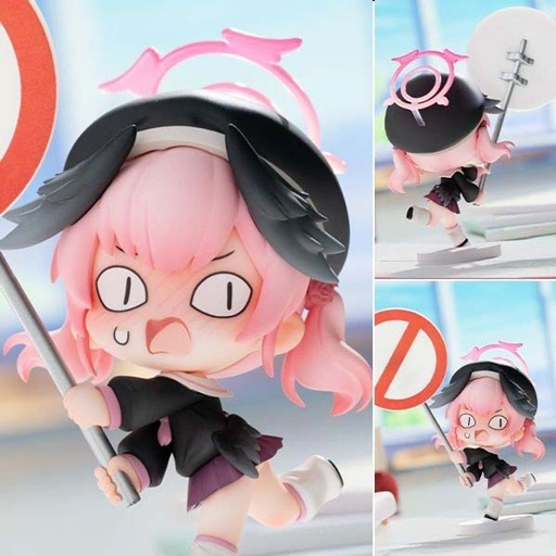 Image of Mini Figure Shimoe Koharu - Please No Look Ver. Blue Archive (15cm) By Yostar