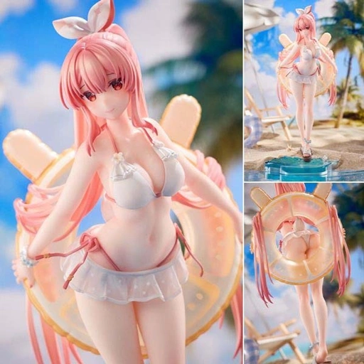 Image of Scaled Figure 1/7 White Rabbit Rosu - Swimsuit Ver. Illustration by Rosuuri By Solarain