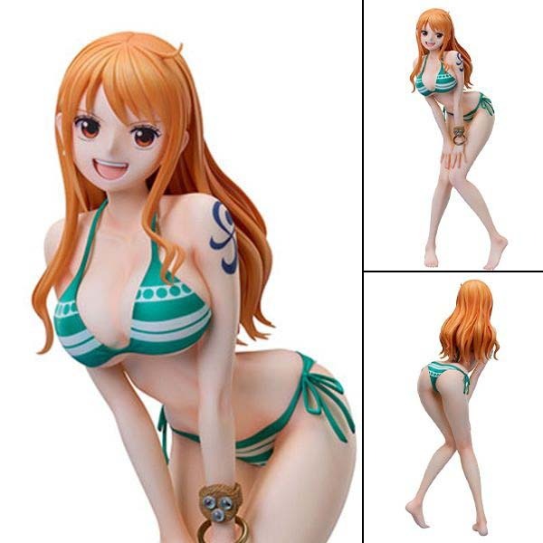 Scaled Figure 1/4 B-Style Nami - Swimsuit Ver. One Piece By MegaHouse