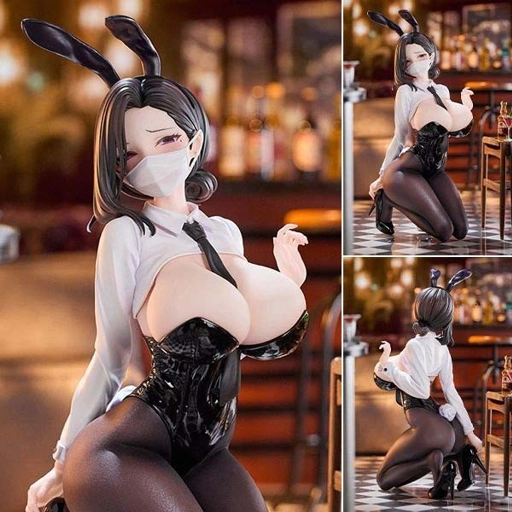 Image of Scaled Figure 1/6 Dongtan Style - Bunny Girl Ver. Illustration by K Pring By AniMester