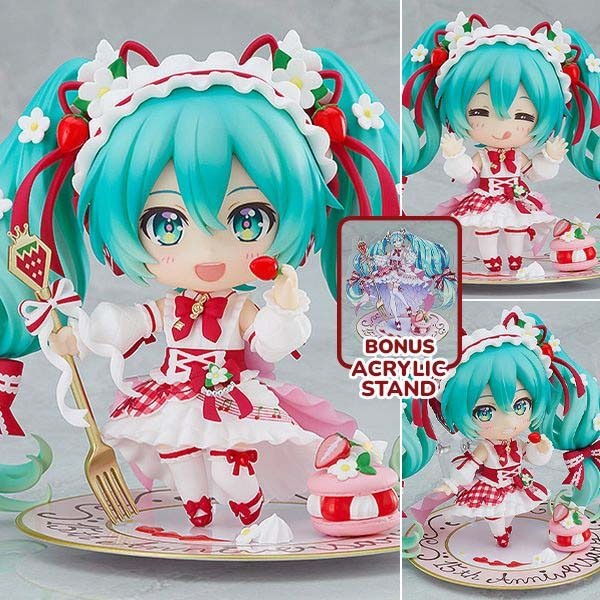 [With Bonus Acrylic Stand] Nendoroid Hatsune Miku - 15th Anniversary Ver. Vocaloid (Re-Release) By Good Smile Company