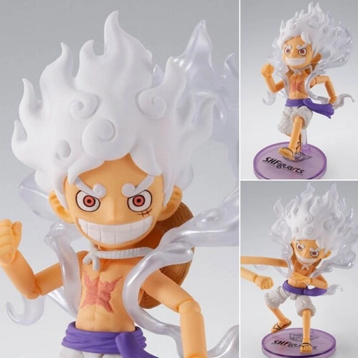 Image of SHF S.H.Figuarts x WCF Monkey D. Luffy - Gear 5 Ver. One Piece By Premium Bandai