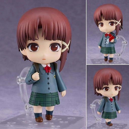 Image of Nendoroid Iwakura Lain - Serial Experiments Lain (Re-Release) By Good Smile Company