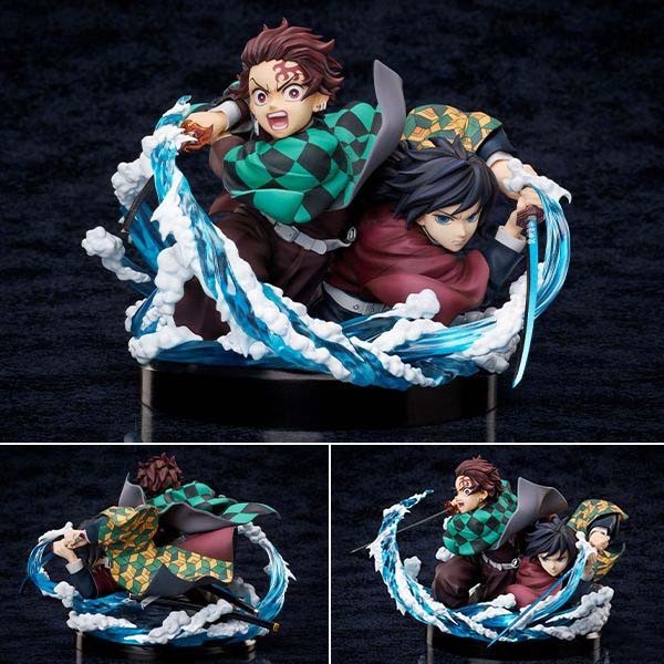 Non Scaled Figure Kamado Tanjiro & Tomioka Giyu - Kimetsu no Yaiba By ANIPLEX+ By ANIPLEX+