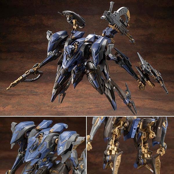 Plastic V.I.O.S. Model Schneider Nachtreiher / 40E Steel Haze - Armored Core By Kotobukiya