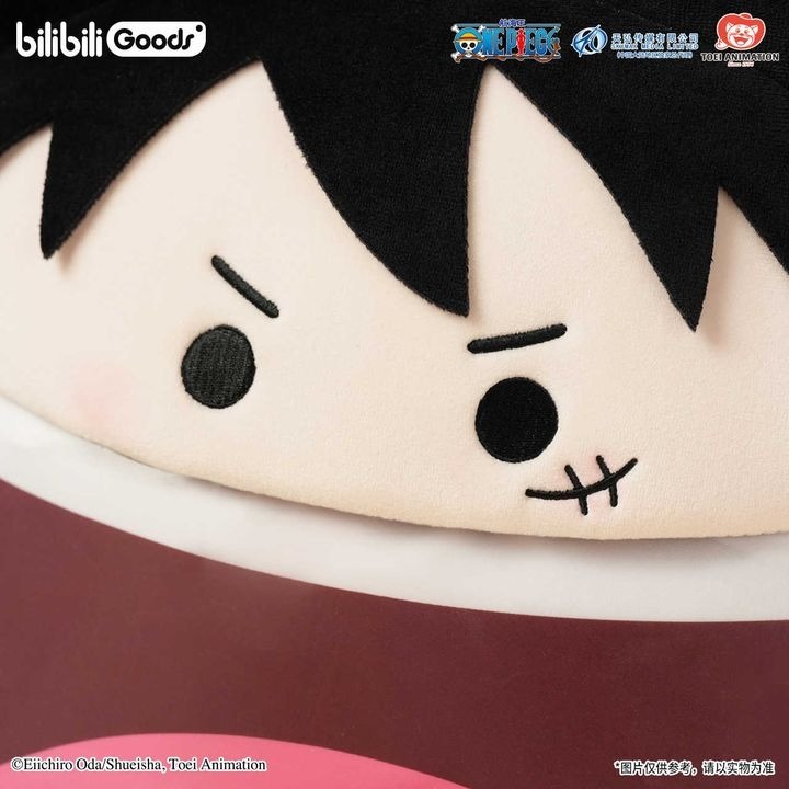 [READY STOCK ITEM] Monkey D. Luffy UWA Series Head Mascot BIG Ita Bag - One Piece (32x42cm) By bilibili Goods
