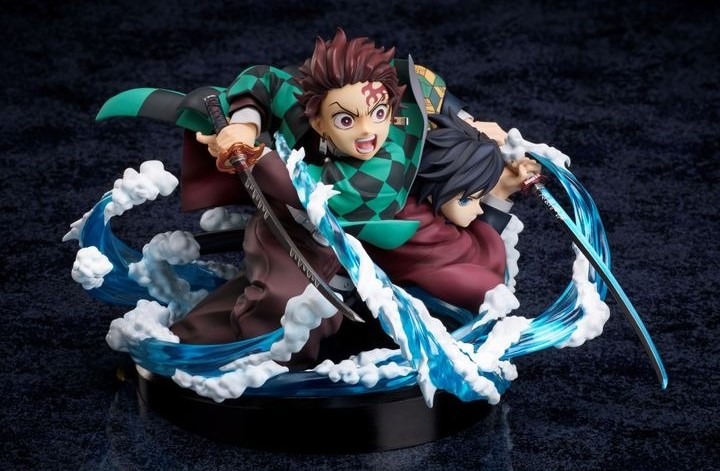 Non Scaled Figure Kamado Tanjiro & Tomioka Giyu - Kimetsu no Yaiba By ANIPLEX+ By ANIPLEX+