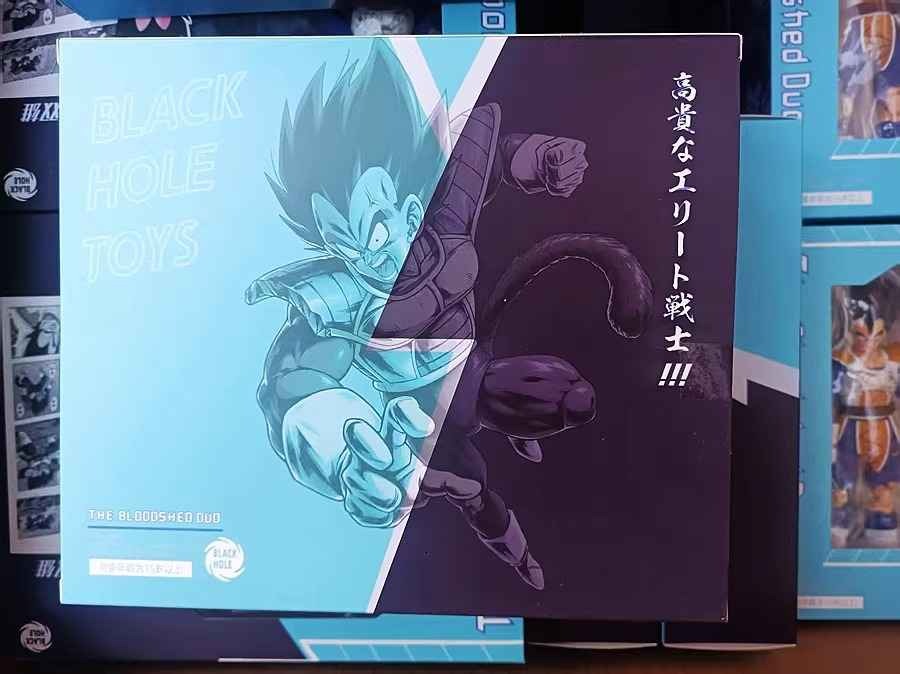 [READY STOCK ITEM] [Set Of 2] Action Figure 1/12 Vegeta Saiyan Saga Ver. Not SHF By Premium Third Party Brand