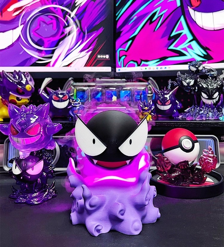 Gastly Desktop Humidifier - Pokémon By Yachi Studio
