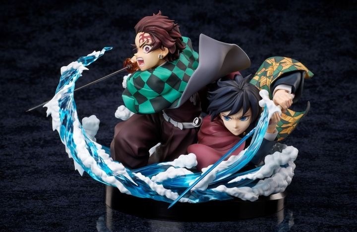 Non Scaled Figure Kamado Tanjiro & Tomioka Giyu - Kimetsu no Yaiba By ANIPLEX+ By ANIPLEX+