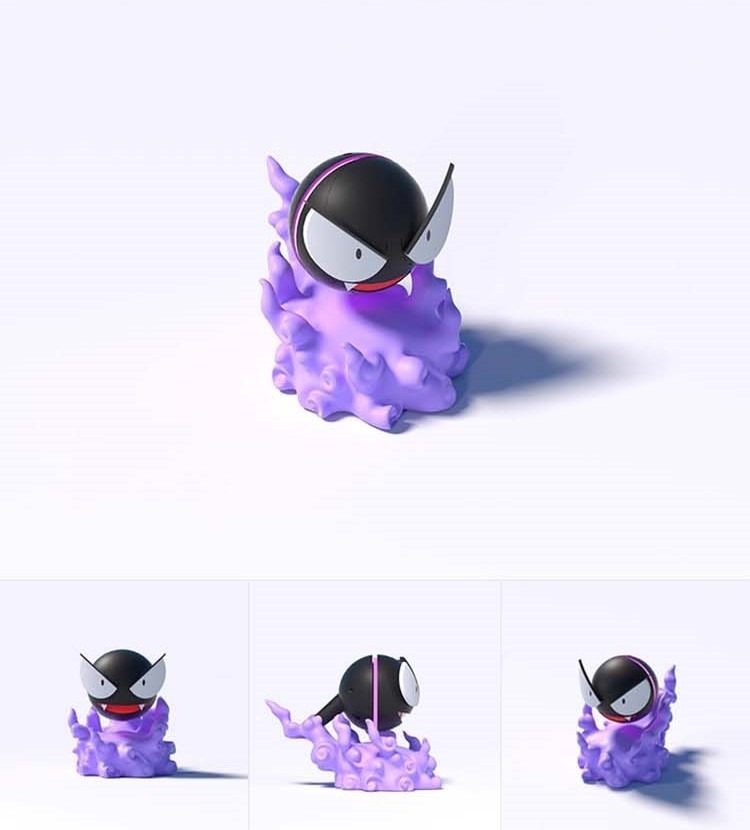 Gastly Desktop Humidifier - Pokémon By Yachi Studio