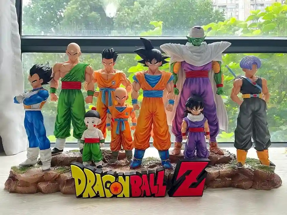 Epic 3D Printed Dragon Ball / Z / GT / Super Logo Display Standee - The Ultimate Anime Shelf Sign! By Otaku Kingdom