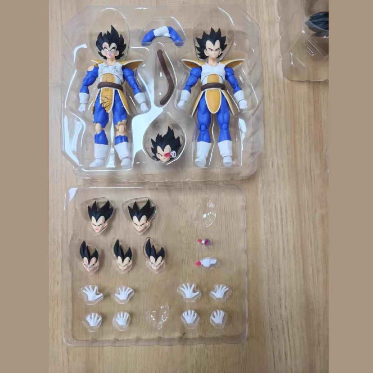 [READY STOCK ITEM] [Set Of 2] Action Figure 1/12 Vegeta Saiyan Saga Ver. Not SHF By Premium Third Party Brand