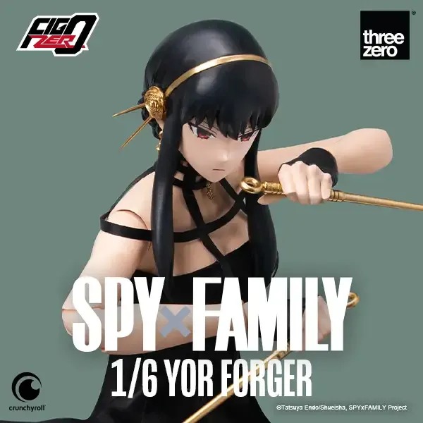 [READY STOCK ITEM] Action Figure Scaled 1/6 Yor Forger - SPY×FAMILY By Threezero X FigZero