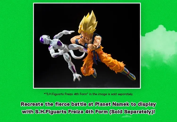 SHF S.H.Figuarts Super Saiyan Son Goku Fighter Of Rage - Dragon Ball Z By Premium Bandai