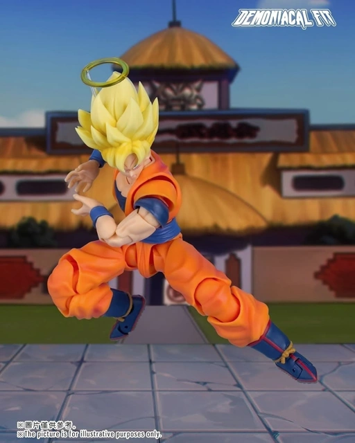 Image of Action Figure 1/12 Super Saiyajin Songoku - Martialist Forever Return from Beyond - Dragonball Z By Demoniacal Fit