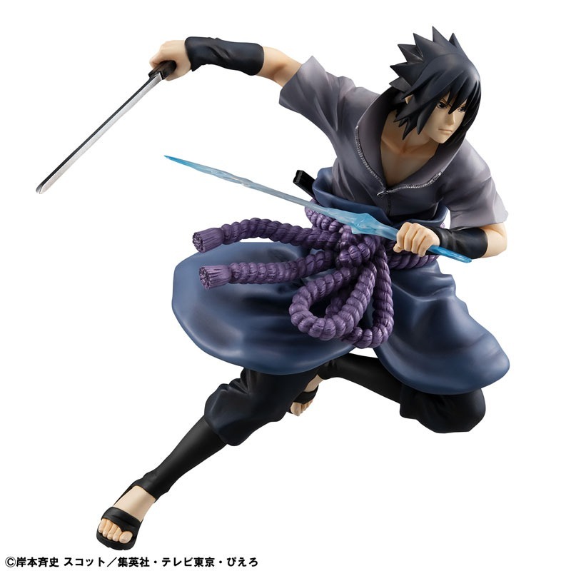 GEM G.E.M. Series Figure Uchiha Sasuke - Great Ninja War Ver. Naruto Shippuden (Re-Release) By MegaHouse