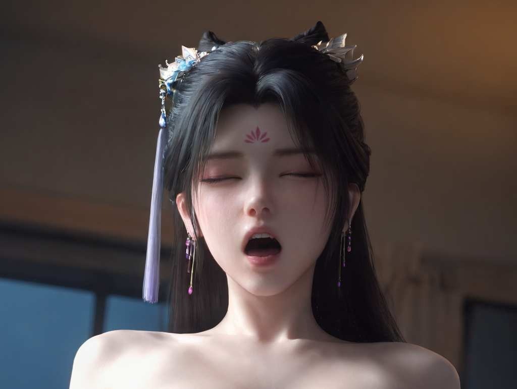 Tomb of the Fallen Gods: Meng Ke'er Lewd Ahegao 29-Min Ultra HD R18 Video (AIAV-001)