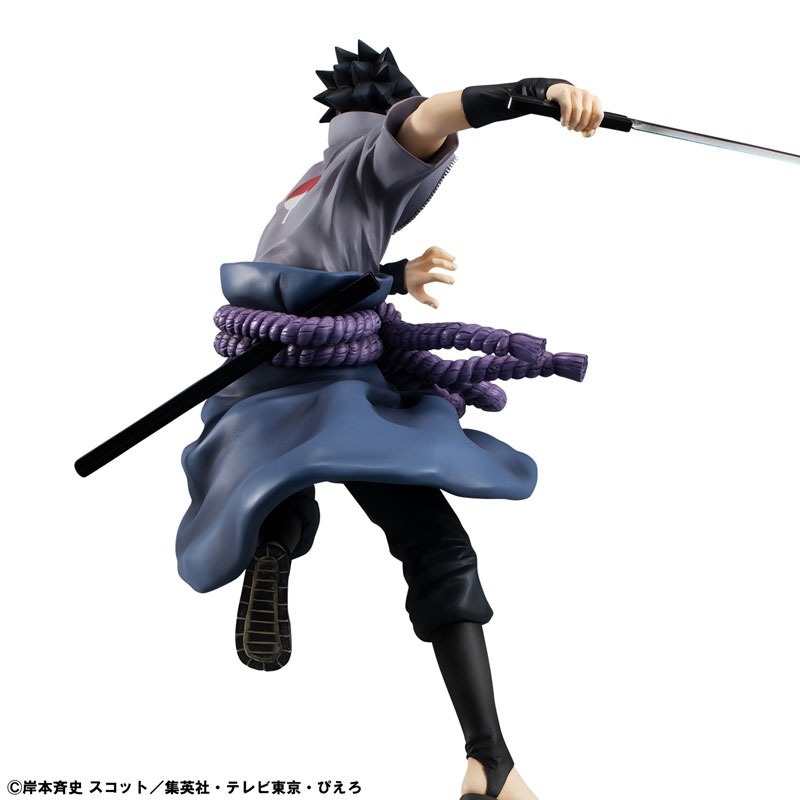 GEM G.E.M. Series Figure Uchiha Sasuke - Great Ninja War Ver. Naruto Shippuden (Re-Release) By MegaHouse
