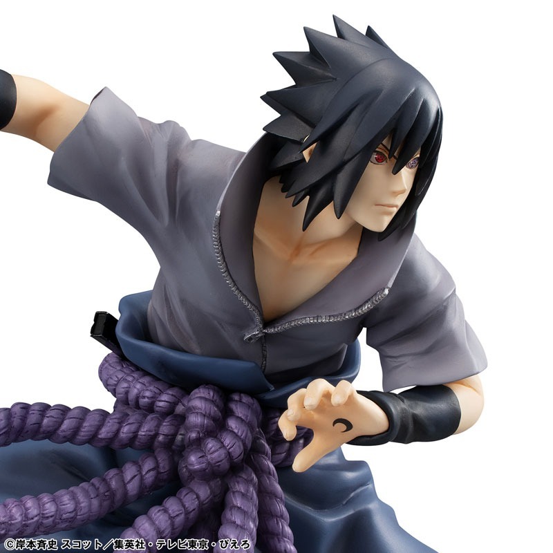 GEM G.E.M. Series Figure Uchiha Sasuke - Great Ninja War Ver. Naruto Shippuden (Re-Release) By MegaHouse