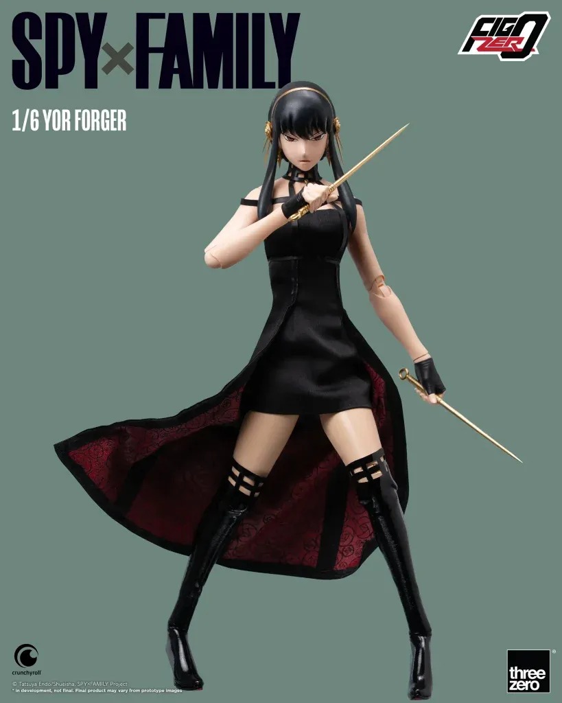 [READY STOCK ITEM] Action Figure Scaled 1/6 Yor Forger - SPY×FAMILY By Threezero X FigZero