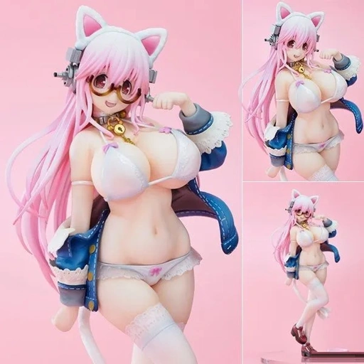 Non Scaled Figure Super Sonico - White Cat Ver. Super Sonico (27cm) (Re-Release) By Union Creative