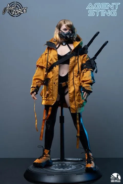 Sillicone Action Figure 1/3 Angel Sting - Angel Force By Infinity Studio