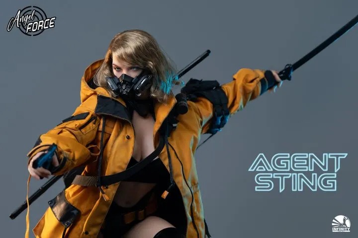 Sillicone Action Figure 1/3 Angel Sting - Angel Force By Infinity Studio