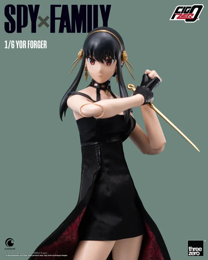 [READY STOCK ITEM] Action Figure Scaled 1/6 Yor Forger - SPY×FAMILY By Threezero X FigZero