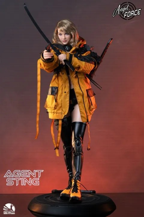Sillicone Action Figure 1/3 Angel Sting - Angel Force By Infinity Studio
