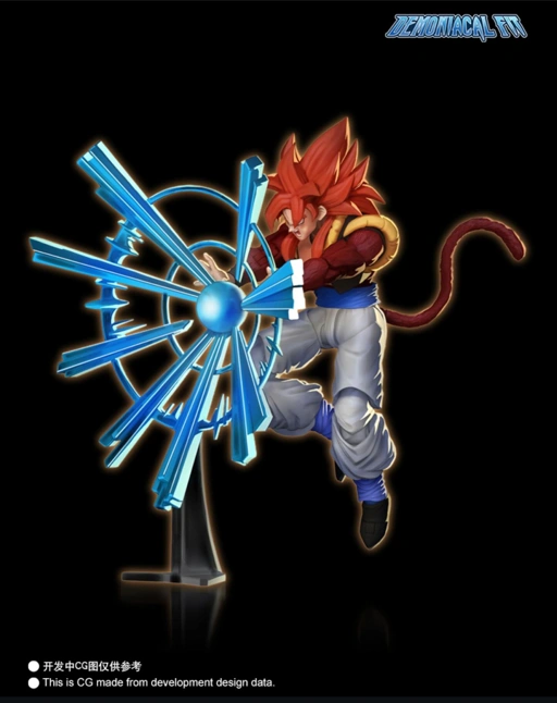 Image of Action Figure 1/12 SS4 Super Saiyajin 4 Gogeta - Savage Duo!! - Dragonball GT By Demoniacal Fit
