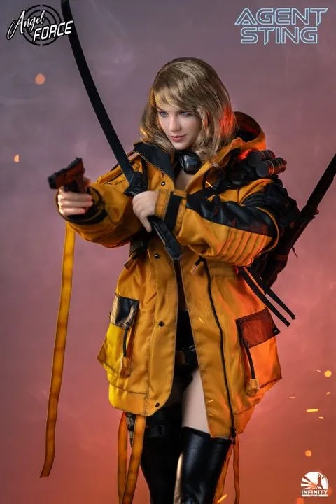 Sillicone Action Figure 1/3 Angel Sting - Angel Force By Infinity Studio