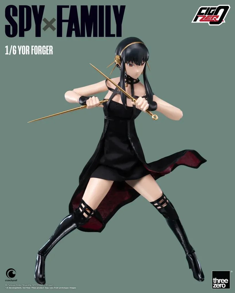 [READY STOCK ITEM] Action Figure Scaled 1/6 Yor Forger - SPY×FAMILY By Threezero X FigZero