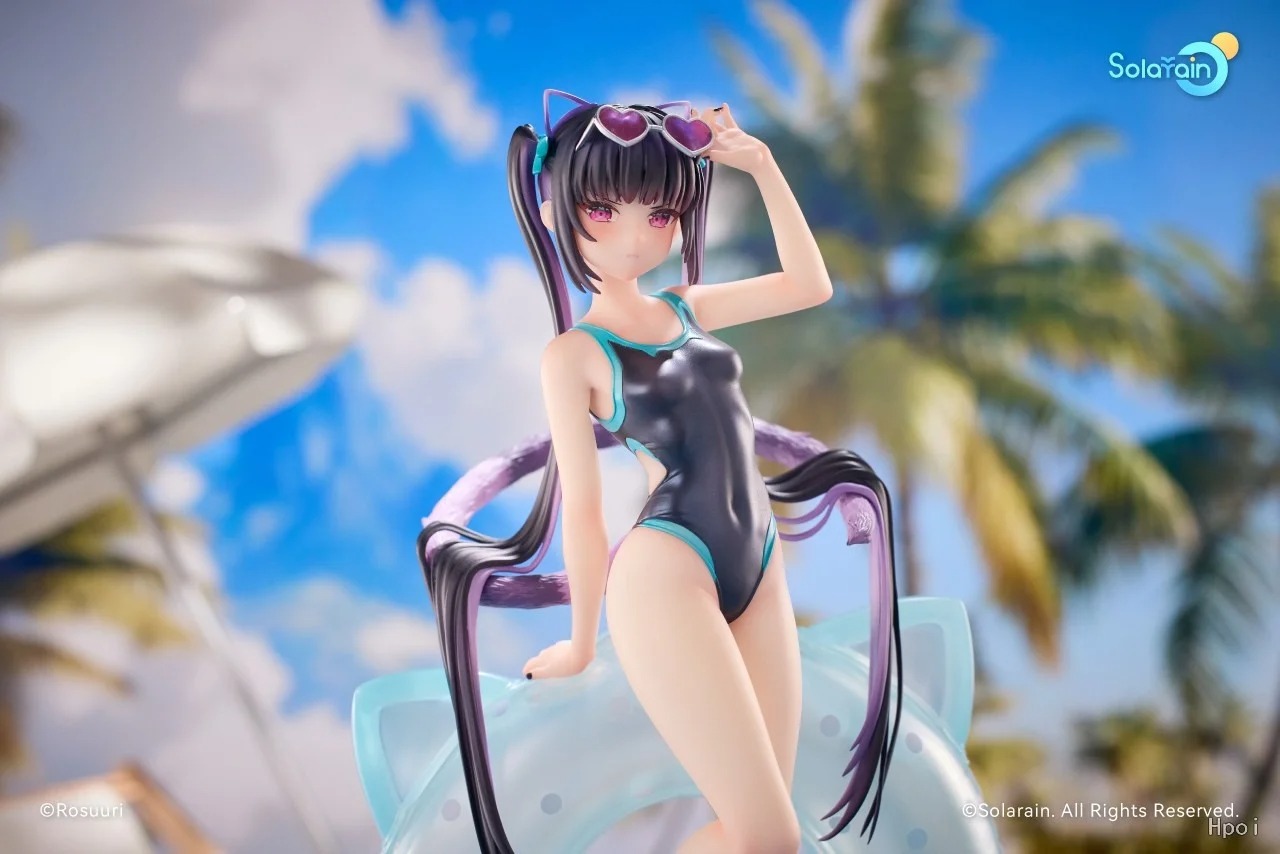 Scaled Figure 1/7 Cheshire Cat Mika - Swimsuit Ver. Illustration by Rosuuri By Solarain