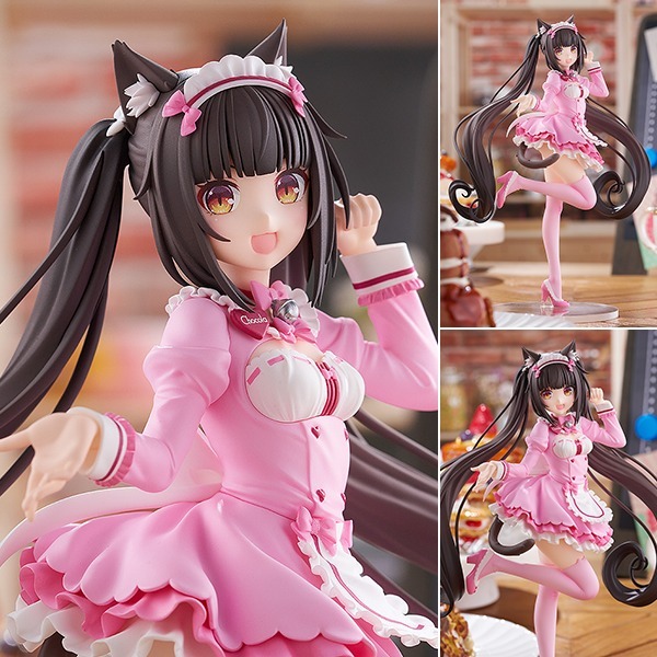 Pop Up Parade Figure L Size Chocola - Winter Clothes Ver. Nekopara Sekai Connect By Good Smile Company