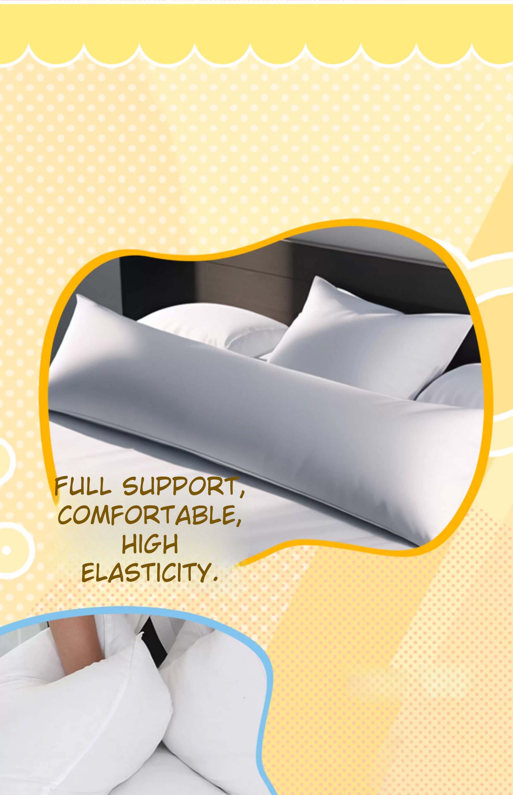 Dakimakura Pillow Core / Isian bantal Dakimakura By Otaku Kingdom