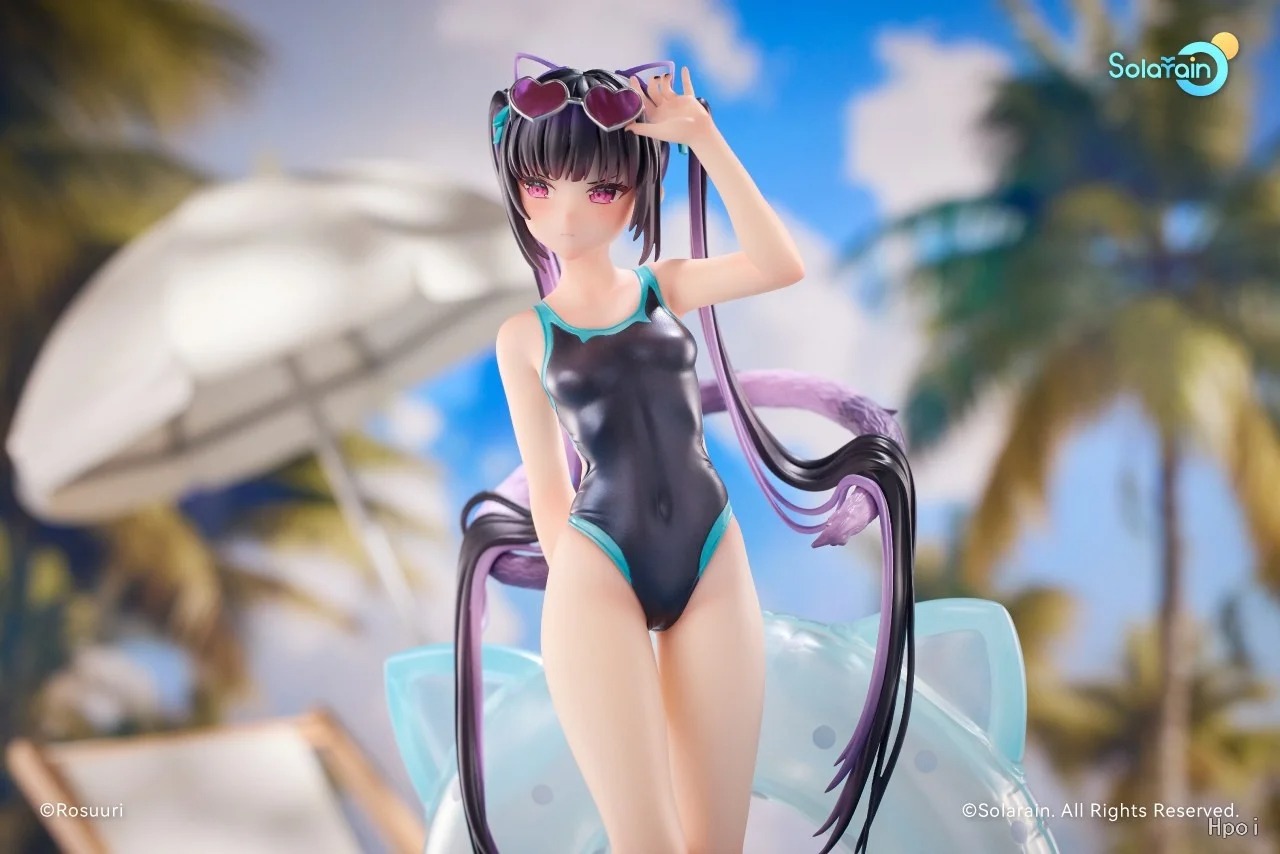 Scaled Figure 1/7 Cheshire Cat Mika - Swimsuit Ver. Illustration by Rosuuri By Solarain