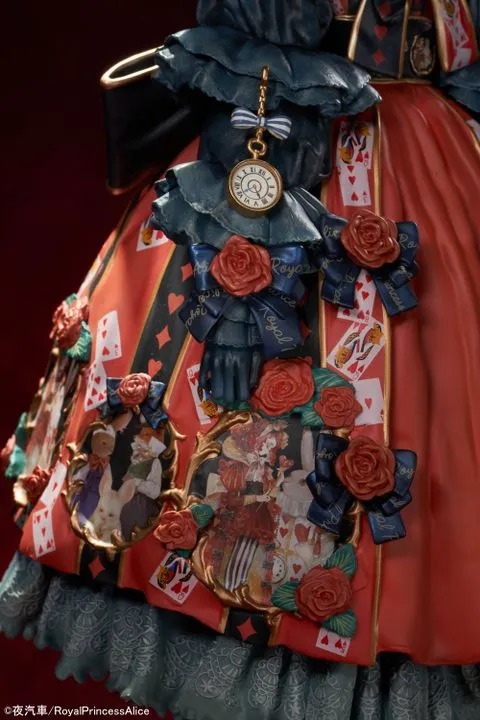 Scaled Figure 1/6 Red Queen and Princess Alice - Illustration by Yogisya By Magi Arts