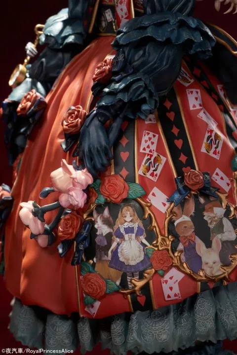 Scaled Figure 1/6 Red Queen and Princess Alice - Illustration by Yogisya By Magi Arts