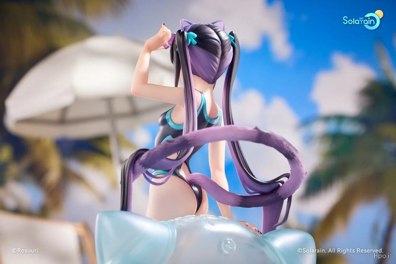 Scaled Figure 1/7 Cheshire Cat Mika - Swimsuit Ver. Illustration by Rosuuri By Solarain